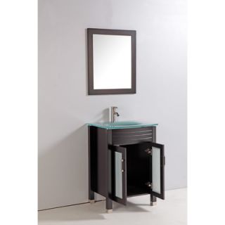 Legion Furniture 24” Solid Wood Bathroom Vanity Set