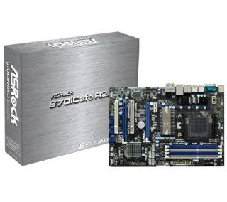 ASRock 870ICAFE R2.0 AMD 870 & SB850 ATX DDR3 800 AM3 Motherboard Electronics