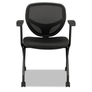 Basyx by HON VL300 Series Nesting Guest Chair with Arms (Set of 2)