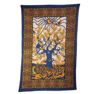 Silly Yogi Tree of Life Yoga Meditation Wall Hanging/Tapestry Clothing