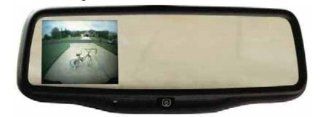 Rostra Gentex Rear View Mirror Shrouded Mini Camera Kit (Truck)   Part # 250 8057 Automotive