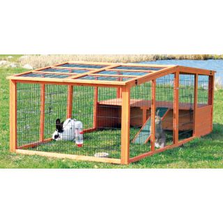 Natura Outdoor Small Animal Playpen with Mesh Cover