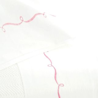 Pine Cone Hill Embroidered Hem 200 Thread Count Sheet Set