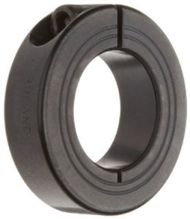 Ruland MCL 30 F One Piece Clamping Shaft Collar, Black Oxide Steel, Metric, 30mm Bore, 54mm OD, 15mm Width (Pack of 2) Clamp On Shaft Collars