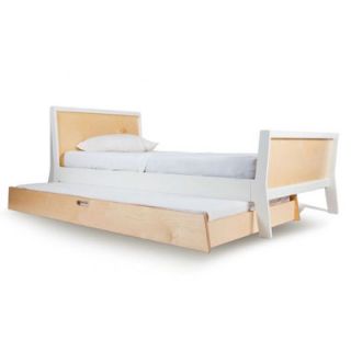 Oeuf Sparrow Trundle Bed in White