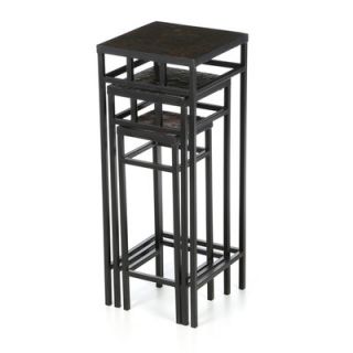 4D Concepts Slate Nesting Plant Stand (Set of 3)