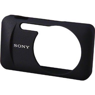 Sony LCJWB/B Soft Silicone Carrying Case for Cyber Shot Digital Camera (Black)  Camera Cases  Camera & Photo