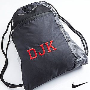 Nike® Embroidered Drawstring Bag  Monogram