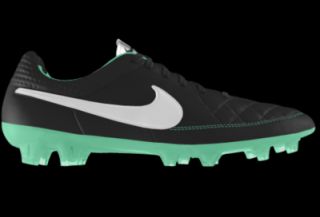 Nike Tiempo Legacy FG iD Custom Mens Firm Ground Soccer Cleats   Black