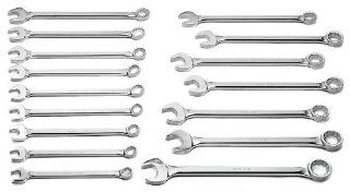 Wright Tool 730 12 Point Combination Wrench Set, 16 Piece    