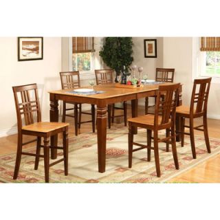 Alpine Furniture Anderson 7 Piece Counter Height Dining Set