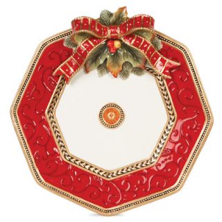 Fitz and Floyd Damask Holiday 14 Platter