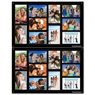 20 Opening Photo Collage Display "Black" 4x6 Picture Gallery Home Decor   For Photography, Kids Room, Schools, Teenagers, & Dorm Room   Affordable Way To Show Off Your Memories   Picture Frame Sets
