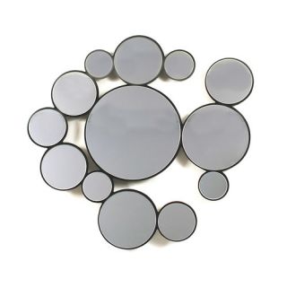 Contemporary Bubbles Wall Mirror