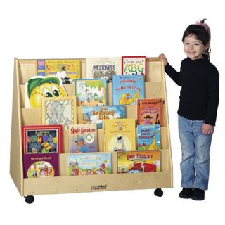 ECR4kids Mobile Two Sided Book Display Stand