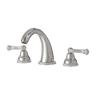Aquabrass 8016BN BN Brushed Nickel Bathroom Faucets 8" Widespread Lever Handle Lav Faucet   Touch On Bathroom Sink Faucets  