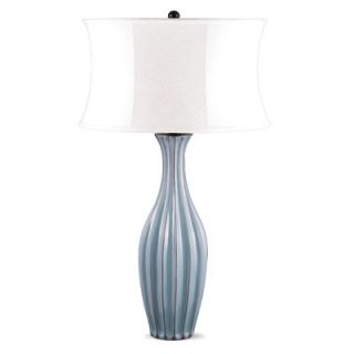 Lighting Enterprises Table Lamp with Sewn Belgian Pleat Shade