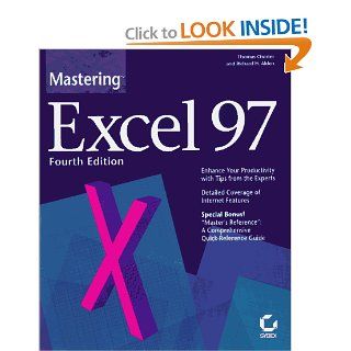Excel 97 (Mastering) Thomas Chester, Richard Alden 9780782119213 Books