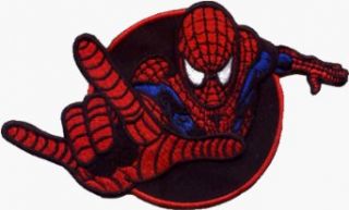 Spider Man   With Hand Outstretched   Embroidered Iron On or Sew On Patch Super Hero Embroidered Patches Clothing