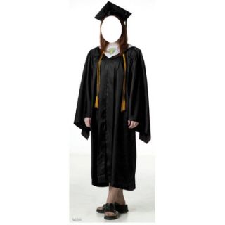 Advanced Graphics Female Graduate Cap and Gown Stand In Cardboard