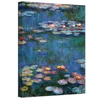 Art Wall Water Lillies by Claude Monet Painting Print Canvas