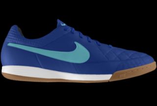 Nike Tiempo Legacy IC iD Custom Womens Indoor Competition Soccer Shoes   Blue