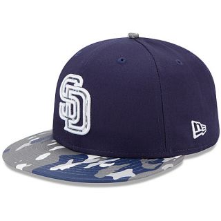NEW ERA Mens San Diego Padres Camo Break 9FIFTY Adjustable Cap   Size