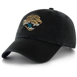 47 BRAND Mens Jacksonville Jaguars Clean Up Adjustable Hat   Size Adjustable