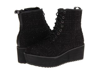 C Label Nata 11B Womens Lace up Boots (Black)