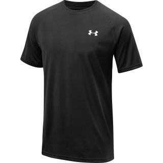UNDER ARMOUR Mens Tech Short Sleeve T Shirt   Size Small, Black/white