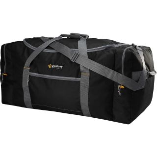 OUTDOOR Mountain Duffel Bag and Pouch   Extra Large   Size L, Black
