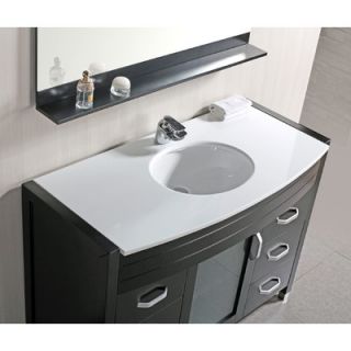 Design Element Waterfall Cascade 47.25 Single Sink Vanity Set