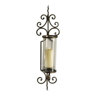 Iron and Glass Pavillion Wall Sconce