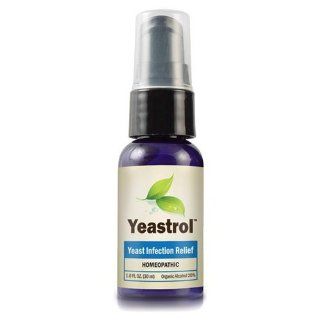 Yeastrol Natural Homeopathic Relief from Yeast Infections 1 ~ Spray Bottle Health & Personal Care