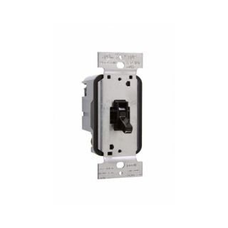 TradeMaster 600W Three Way Toggle Dimmer in Brown