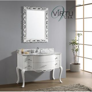 Virtu Charlotte 47.25 Single Sink Bathroom Vanity Set