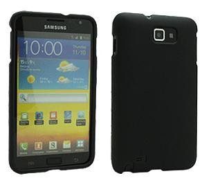 Rubberized Black Snap On Cover for Samsung Galaxy Note SGH i717 Cell Phones & Accessories