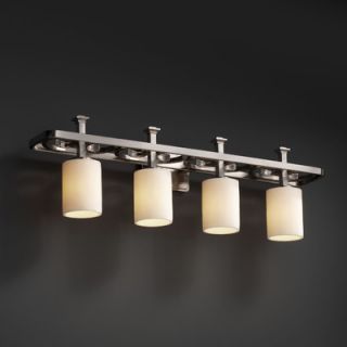 Justice Design Group LumenAria Arcadia 4 Light Bath Vanity Light