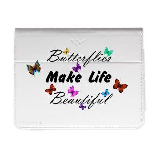 iPad 2 New iPad 3 and 4 Brenthaven Cover Folio Case Butterflies Make Life 