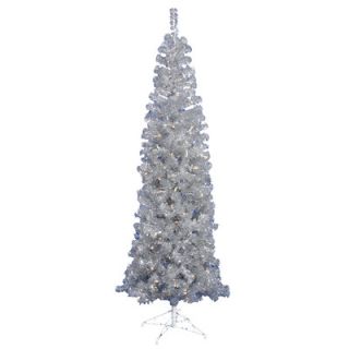 Gold Artificial Pencil Christmas Tree with 250 Clear Mini Lights
