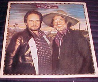 Poncho & Lefty Merle Haggard & Willie Nelson Record Vinyl Album LP Music