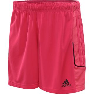 adidas Womens Speedkick Soccer Shorts   Size Medium, Vivid Berry/pink