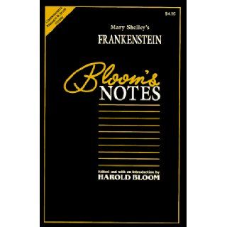 Mary Shelley's Frankenstein (Bloom's Notes) Harold Bloom 9780791036891 Books