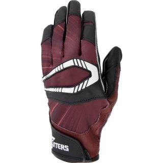 CUTTERS Youth S450 Rev Pro Football Receiver Gloves   Size Small, Maroon