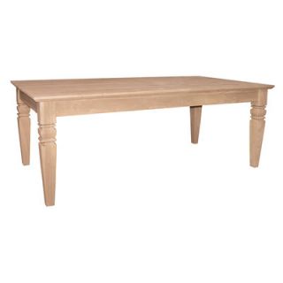 International Concepts Unfinished Wood Java Coffee Table
