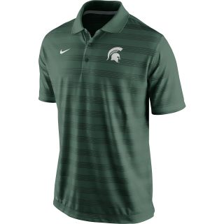 NIKE Mens Michigan State Spartans Dri FIT Pre Season Polo   Size 2xl, Green