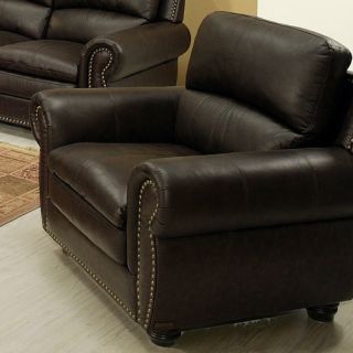 Ridgecrest Top Grain Leather Armchair