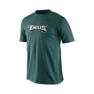 NIKE Mens Philadelphia Eagles Dri FIT Hypercool Speed Short Sleeve T Shirt  