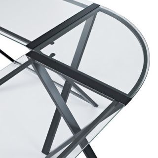 Home Loft Concept X Frame Corner Computer Desk