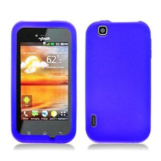 LG Maxx Touch/Mytouch E739 Skin, Blue Cell Phones & Accessories